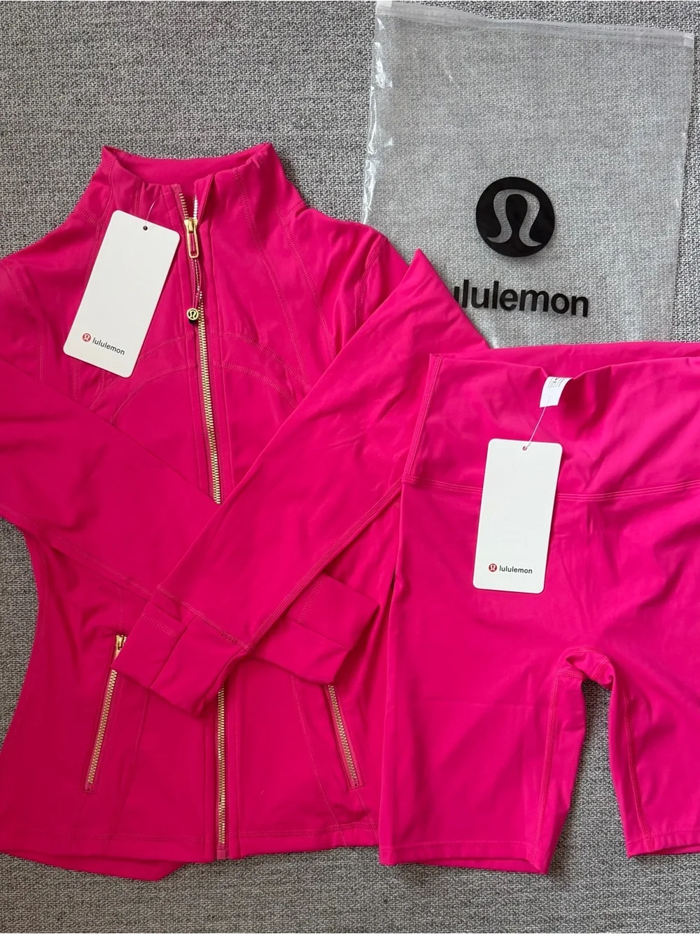 Lululemon Hot Pink Set
